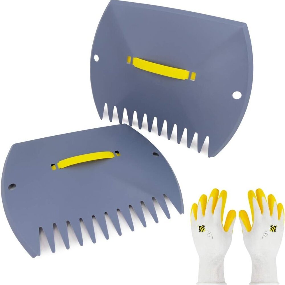 Leaf Scoops and Claws, Lightweight Leaf Grabber Claws, Yard Scoops for Leaves, G